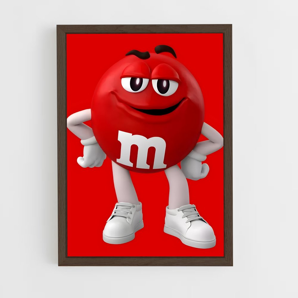 ap-mandms-3 cadre Bois foncé