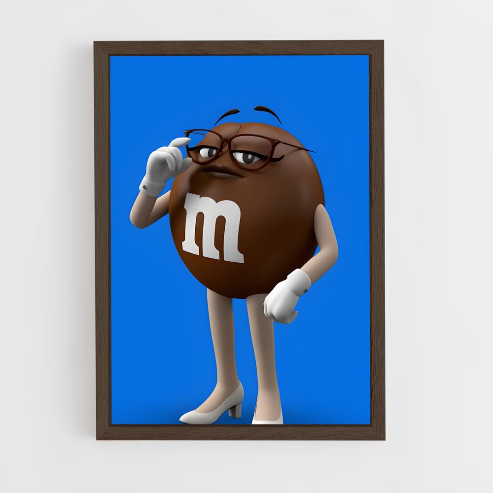 ap-mandms-5 cadre Bois foncé