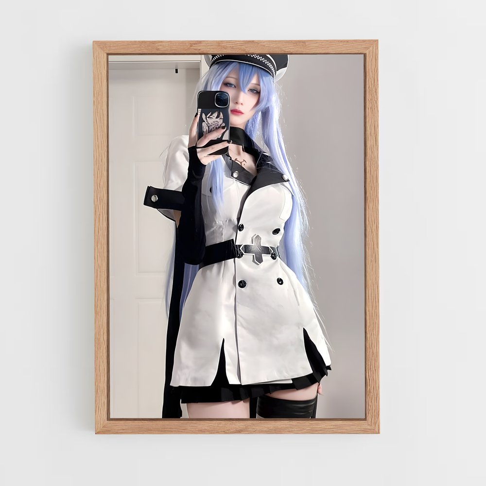 ap-manga cosplay-3 cadre Bois clair