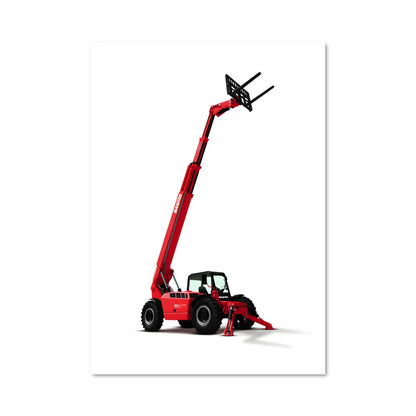 Poster Manitou En Action