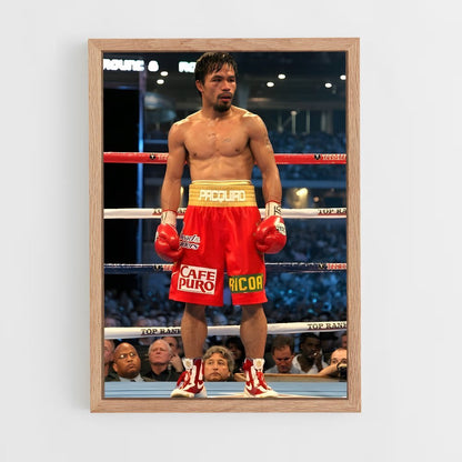 ap-manny pacquiao-4 cadre Bois clair