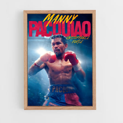 ap-manny pacquiao-6 cadre Bois clair