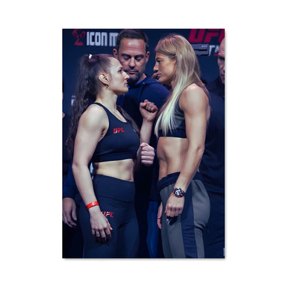 Poster Championne de l'UFC