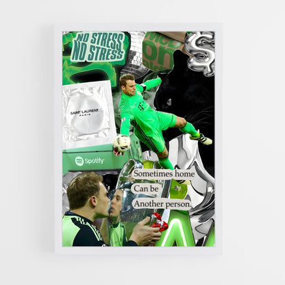 ap-manuel neuer-5 cadre Blanc