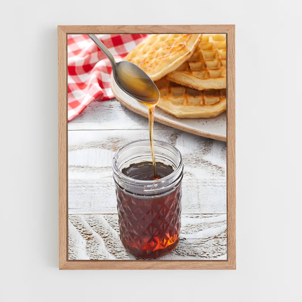 ap-maple syrup-1 cadre Bois clair