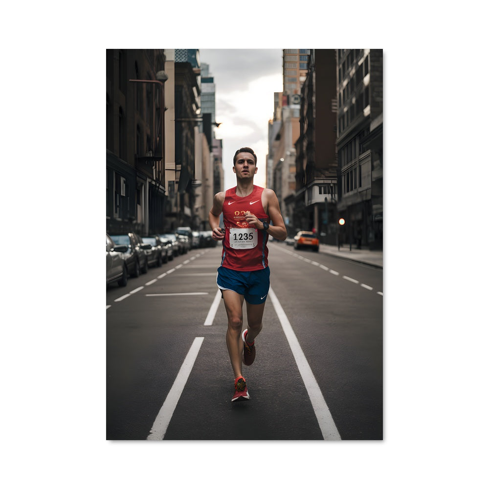 Poster Marathon race walking endurance 67834