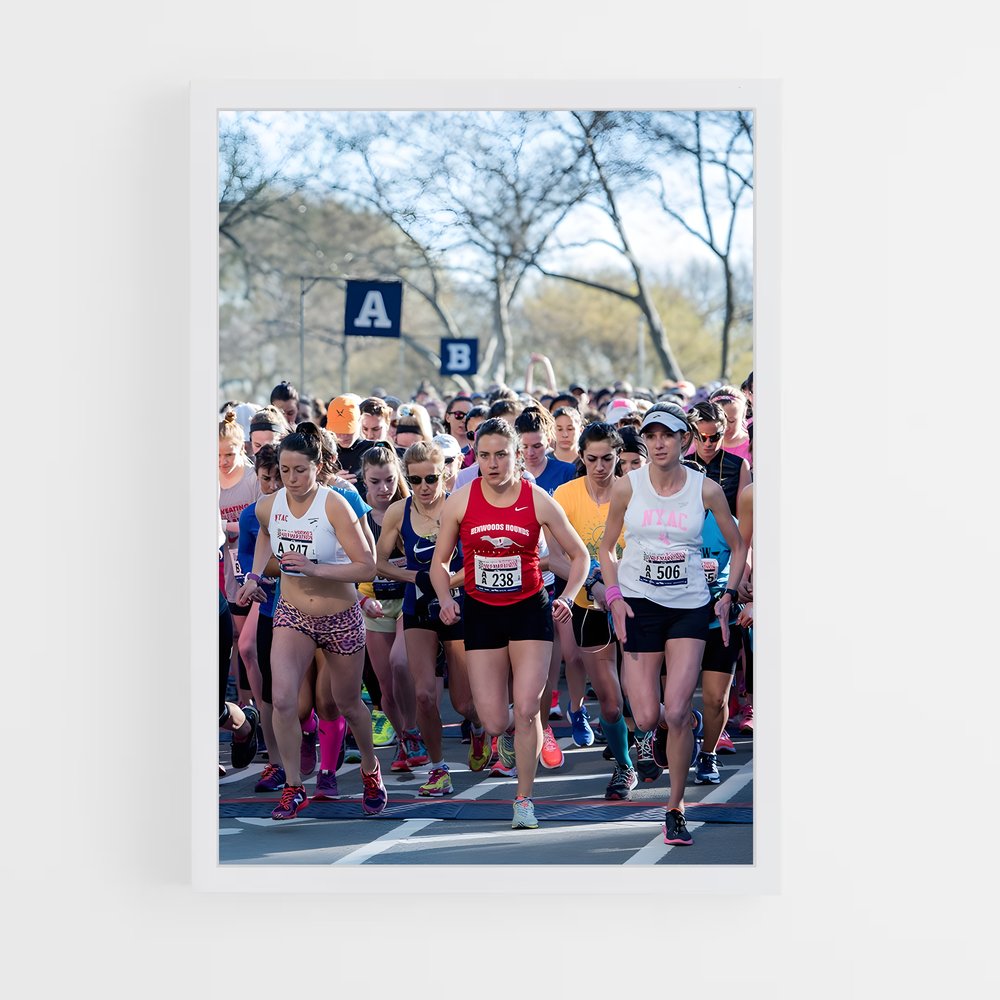 ap-marathon race walking endurance-7 cadre Blanc