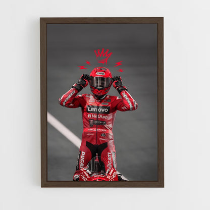 ap-marc marquez-1 cadre Bois foncé