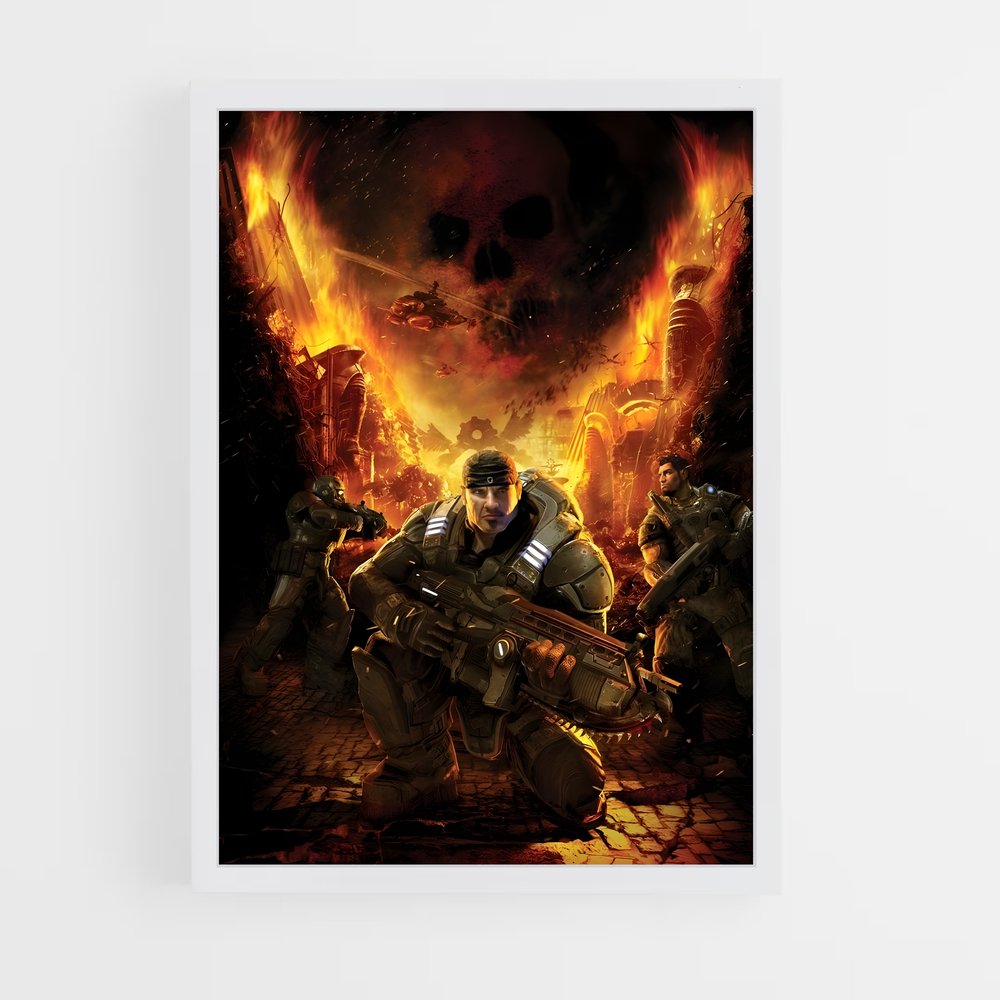 ap-marcus fenix-7 cadre Blanc