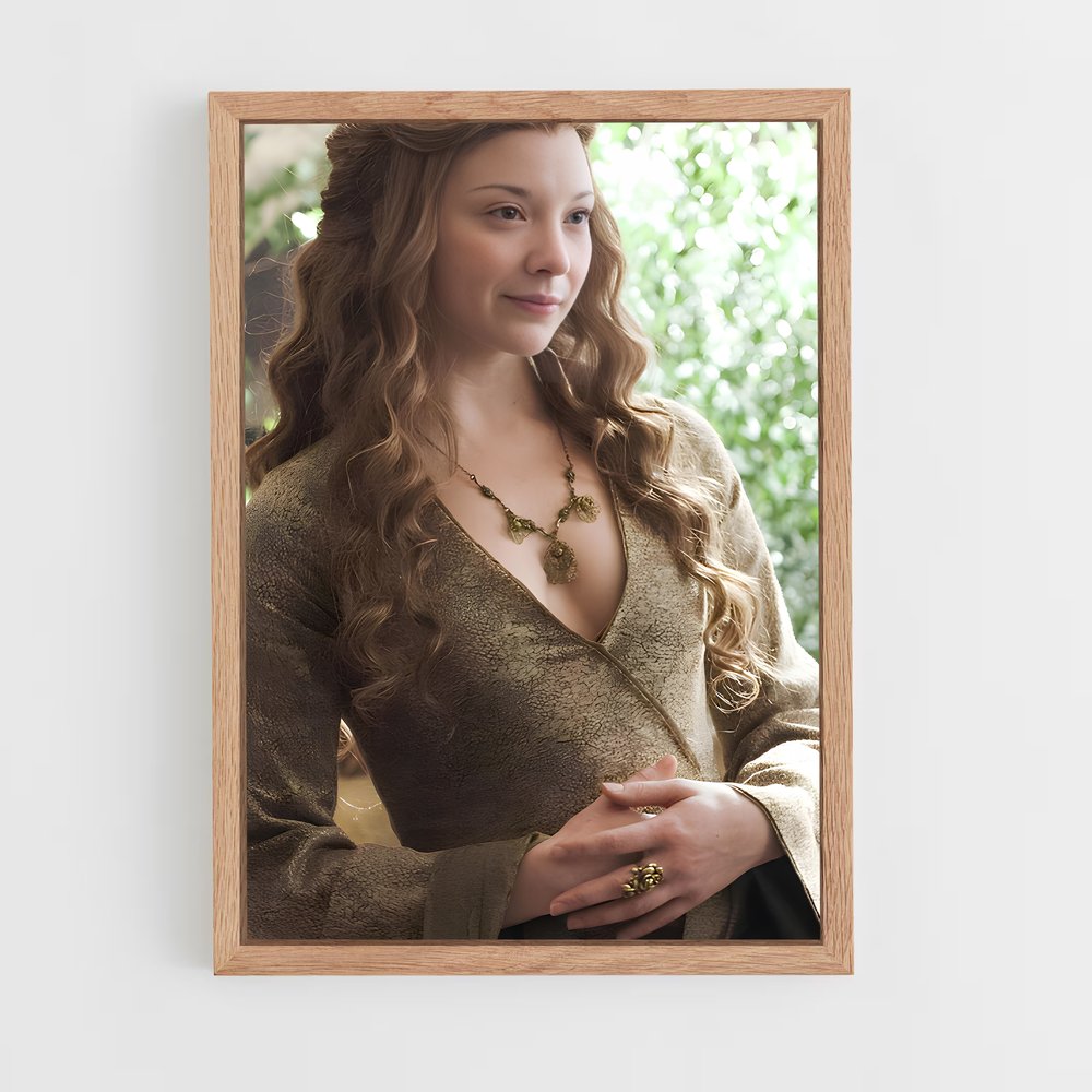 ap-margaery tyrell-1 cadre Bois clair