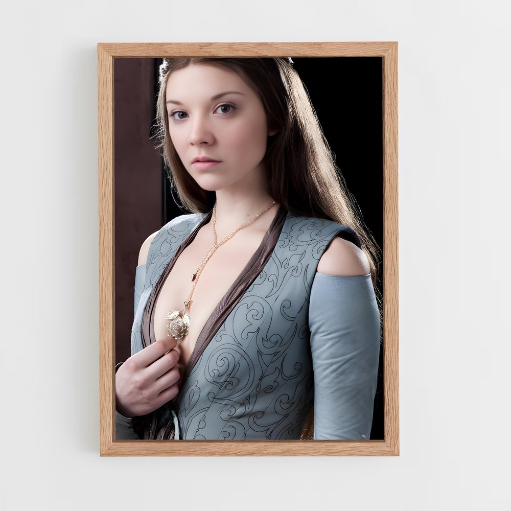 ap-margaery tyrell-10 cadre Bois clair