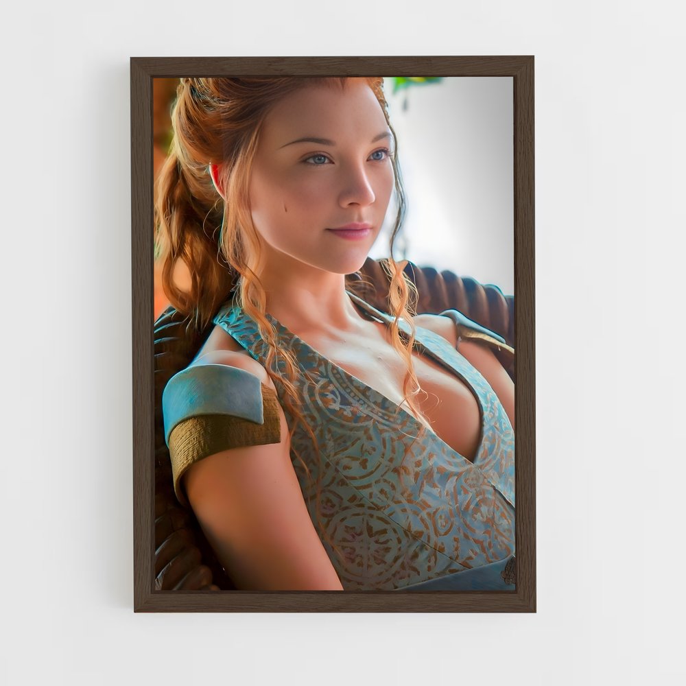 ap-margaery tyrell-2 cadre Bois foncé