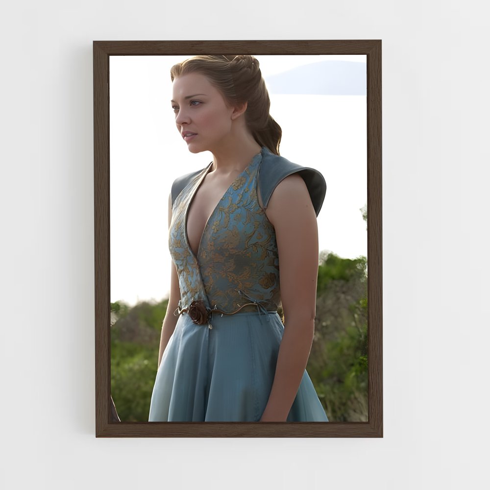 ap-margaery tyrell-3 cadre Bois foncé