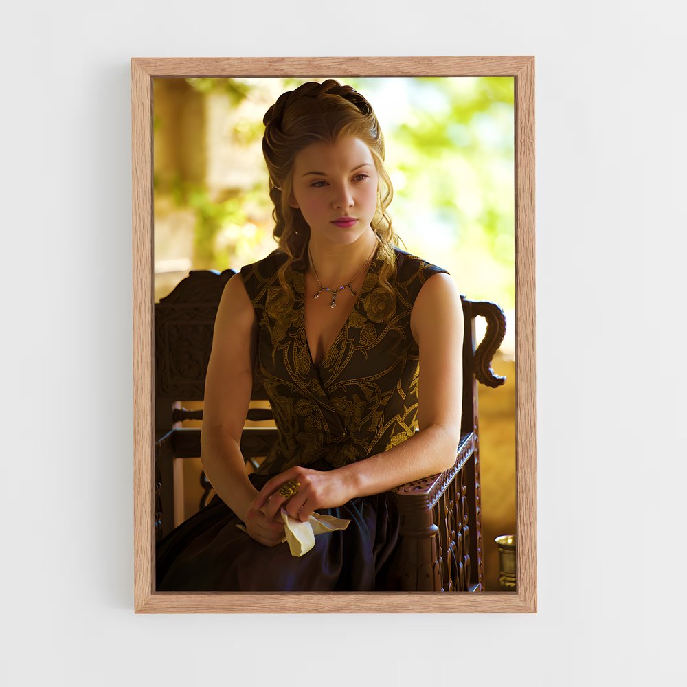 ap-margaery tyrell-4 cadre Bois clair