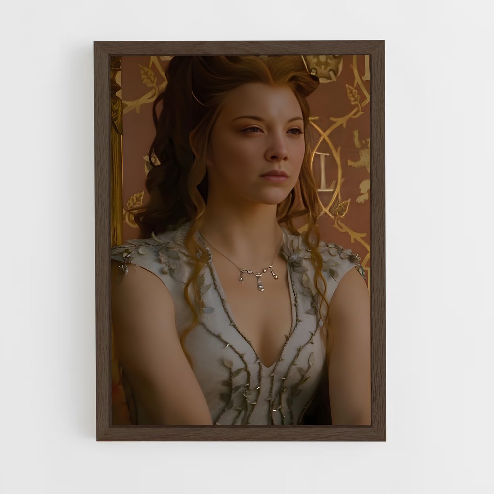 ap-margaery tyrell-6 cadre Bois foncé