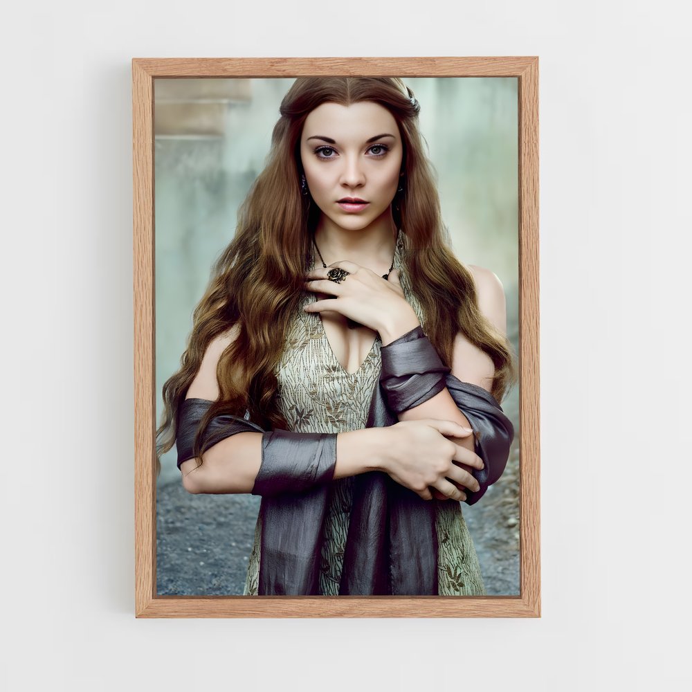 ap-margaery tyrell-9 cadre Bois clair