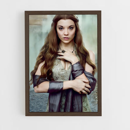ap-margaery tyrell-9 cadre Bois foncé