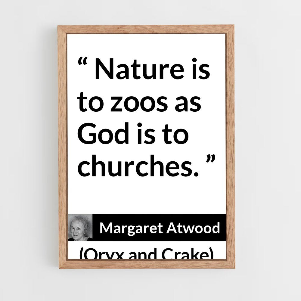 ap-margaret atwood-6 cadre Bois clair