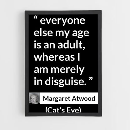 ap-margaret atwood-8 cadre Noir