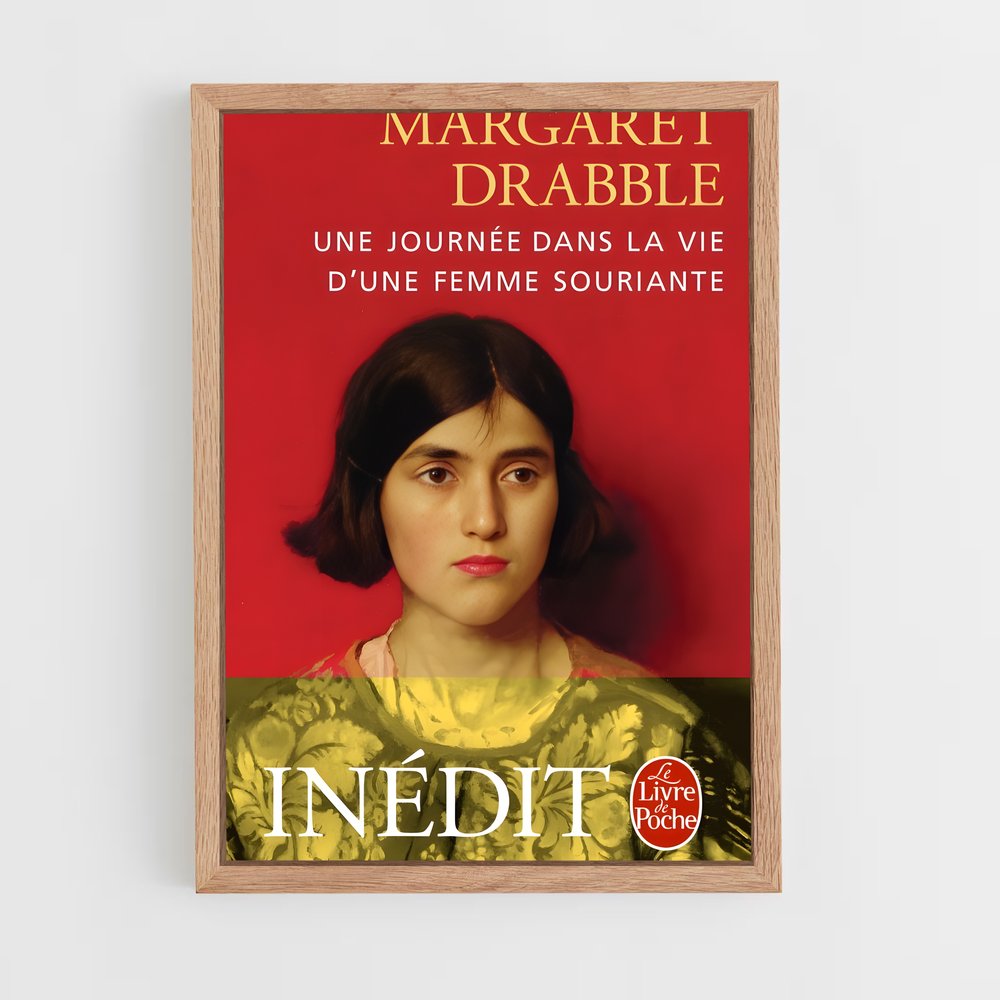 ap-margaret drabble-2 cadre Bois clair