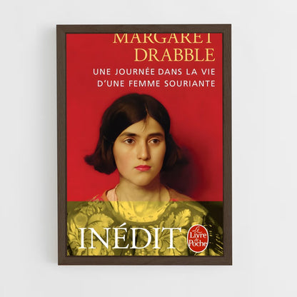 ap-margaret drabble-2 cadre Bois foncé