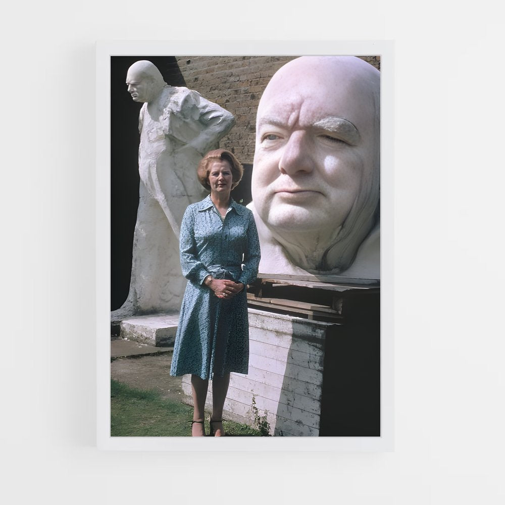 ap-margaret thatcher-3 cadre Blanc