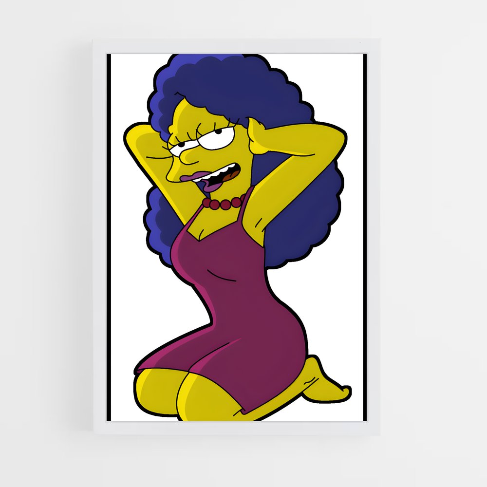 ap-marge simpson-1 cadre Blanc