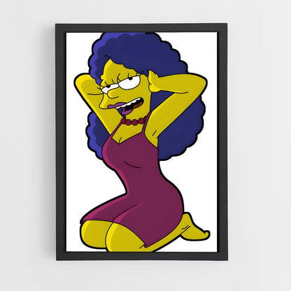 ap-marge simpson-1 cadre Noir
