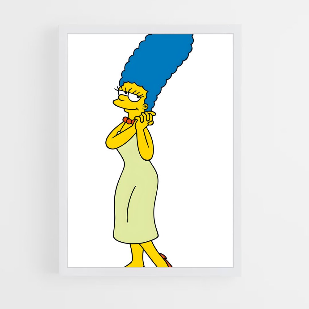 ap-marge simpson-2 cadre Blanc