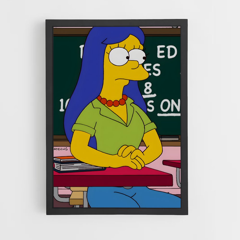 ap-marge simpson-3 cadre Noir