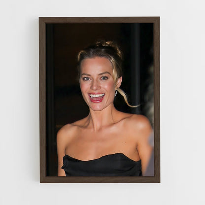 ap-margot robbie-2 cadre Bois foncé