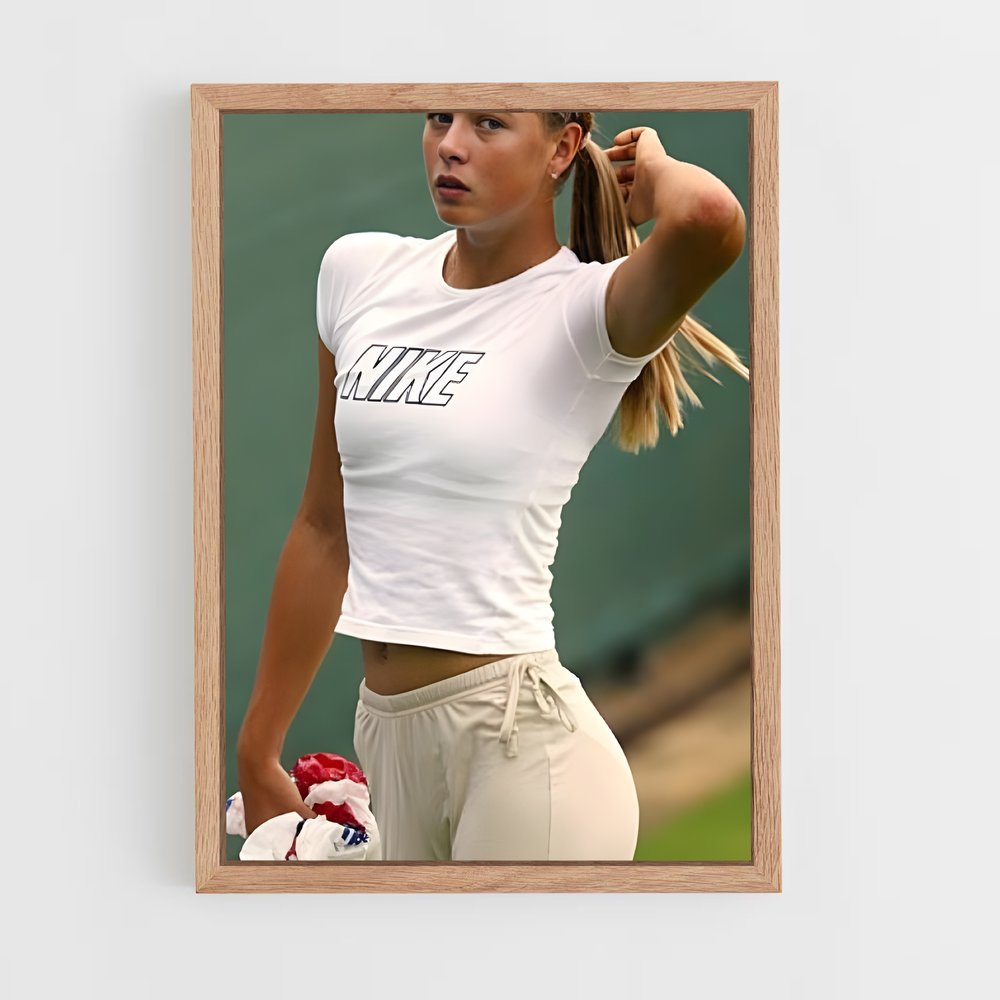 ap-maria sharapova-1 cadre Bois clair