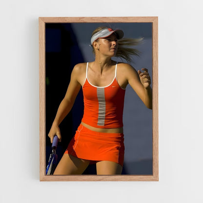 ap-maria sharapova-4 cadre Bois clair