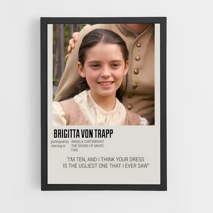 ap-maria von trapp-3 cadre Noir