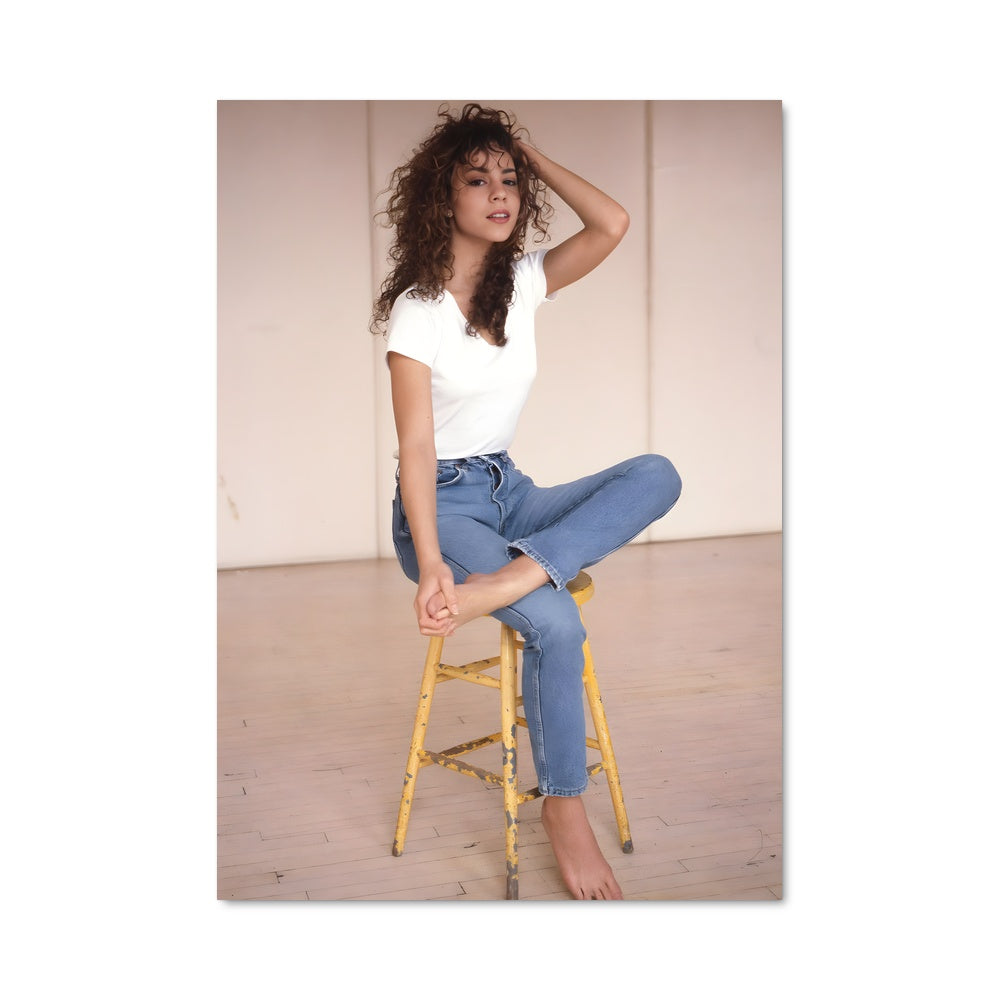 Poster Chanteuse Étoile