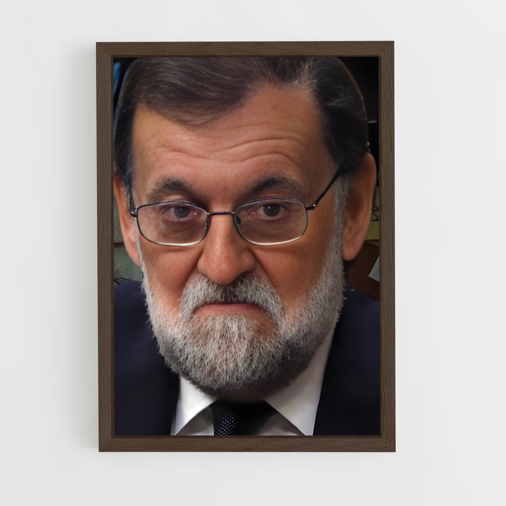 ap-mariano rajoy-3 cadre Bois foncé