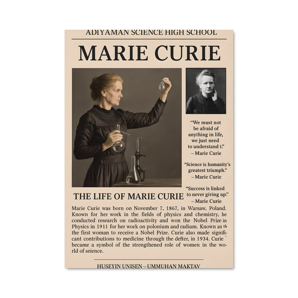 Poster L'Essence de Curie