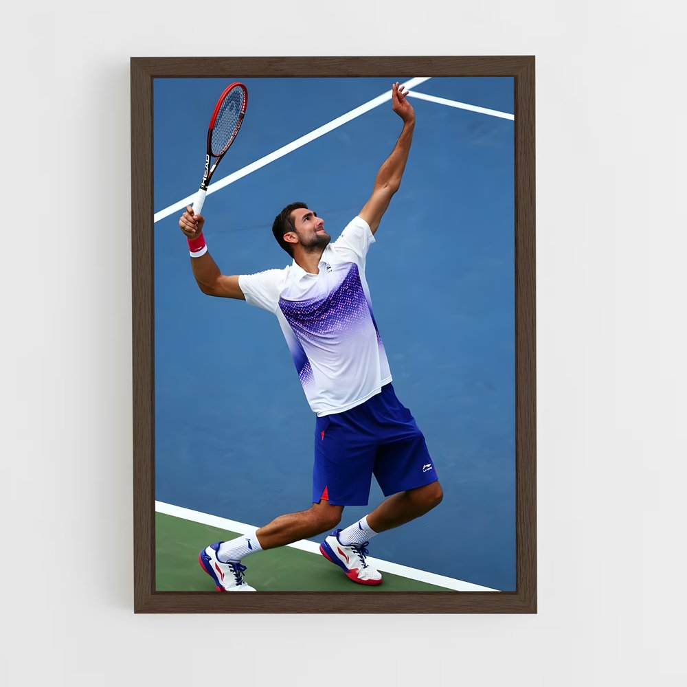 ap-marin cilic-2 cadre Bois foncé