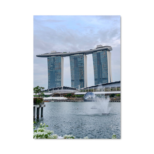 Poster Reflets de Marina Bay