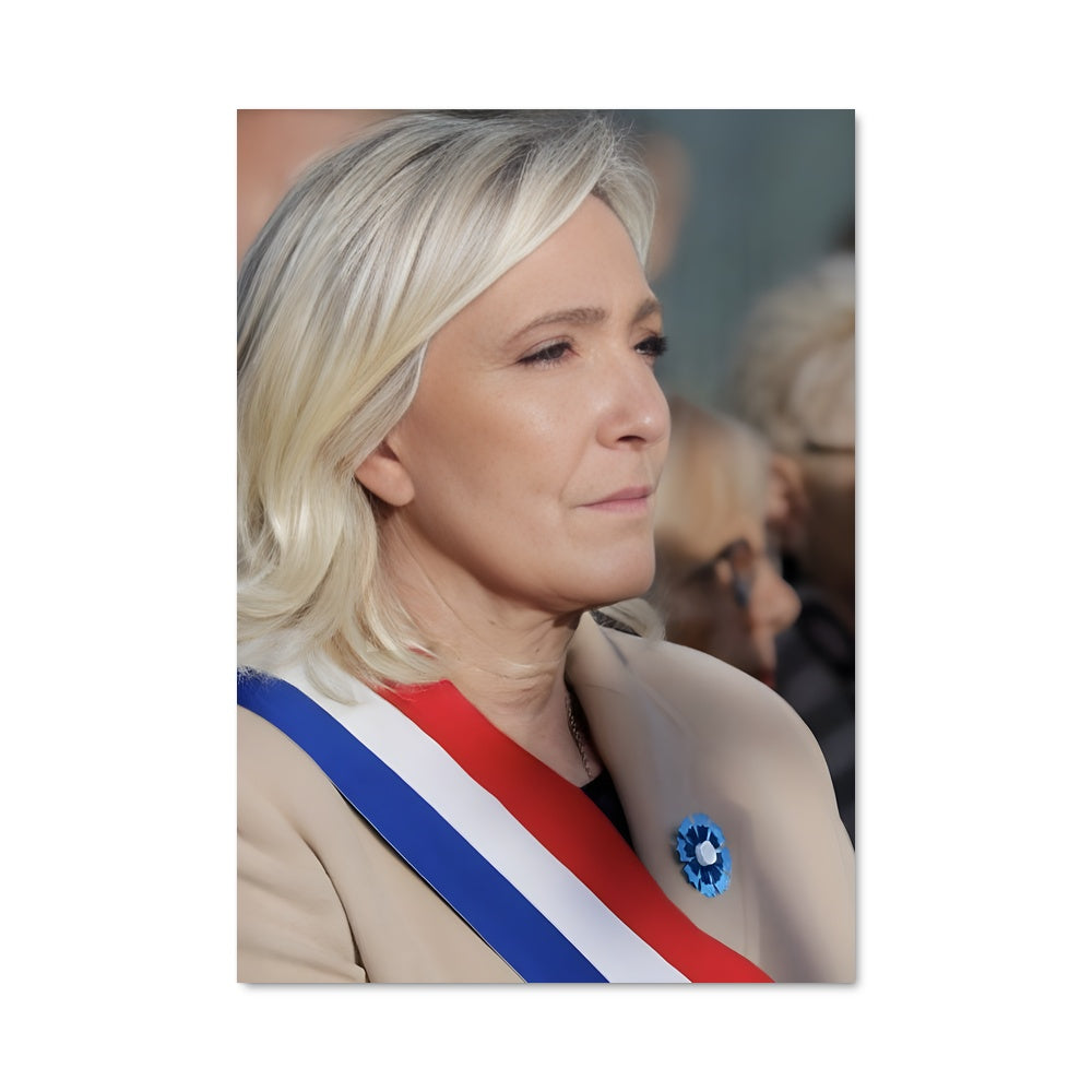 Poster Marine le pen 14504
