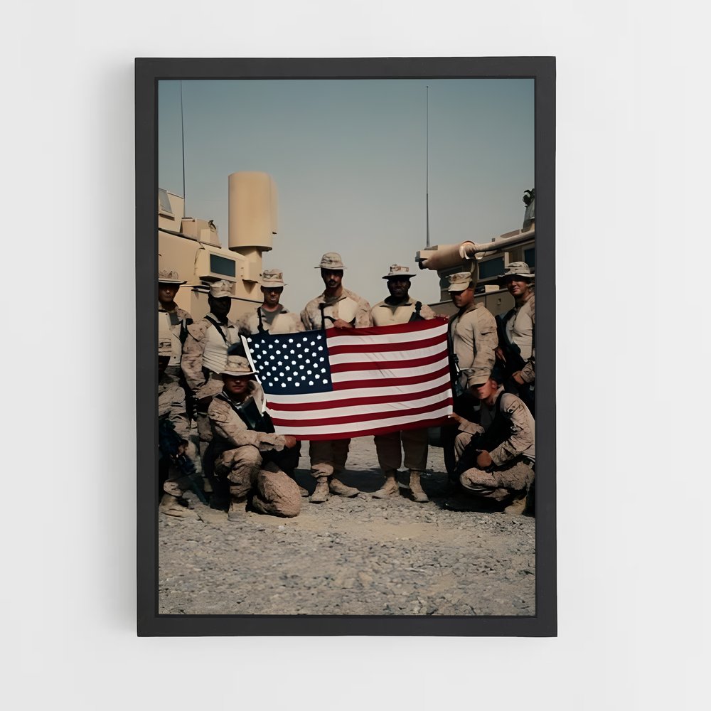 ap-marine corps-6 cadre Noir
