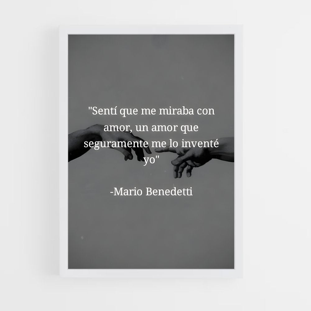 ap-mario benedetti-3 cadre Blanc