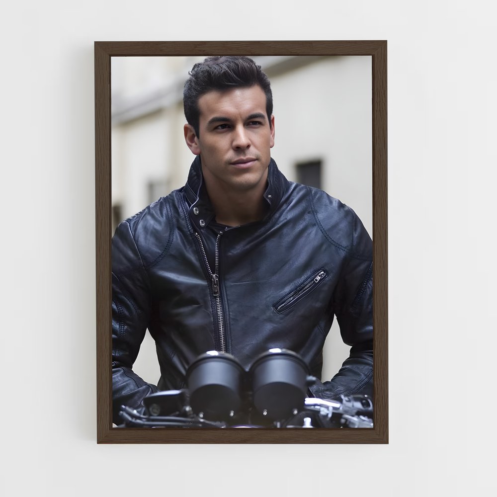 ap-mario casas-1 cadre Bois foncé