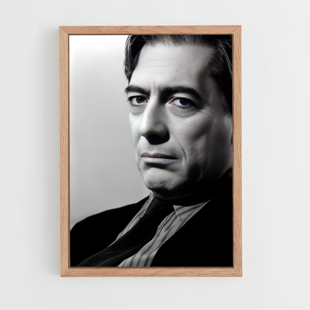 ap-mario vargas llosa-6 cadre Bois clair