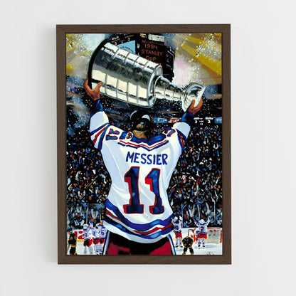ap-mark messier-3 cadre Bois foncé