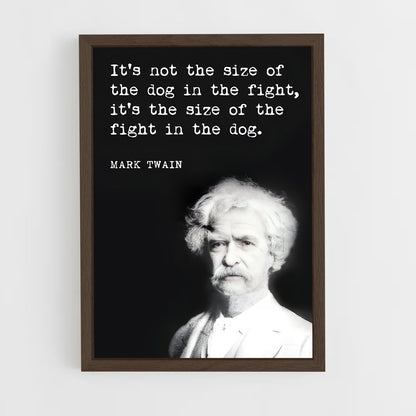 ap-mark twain-2 cadre Bois foncé