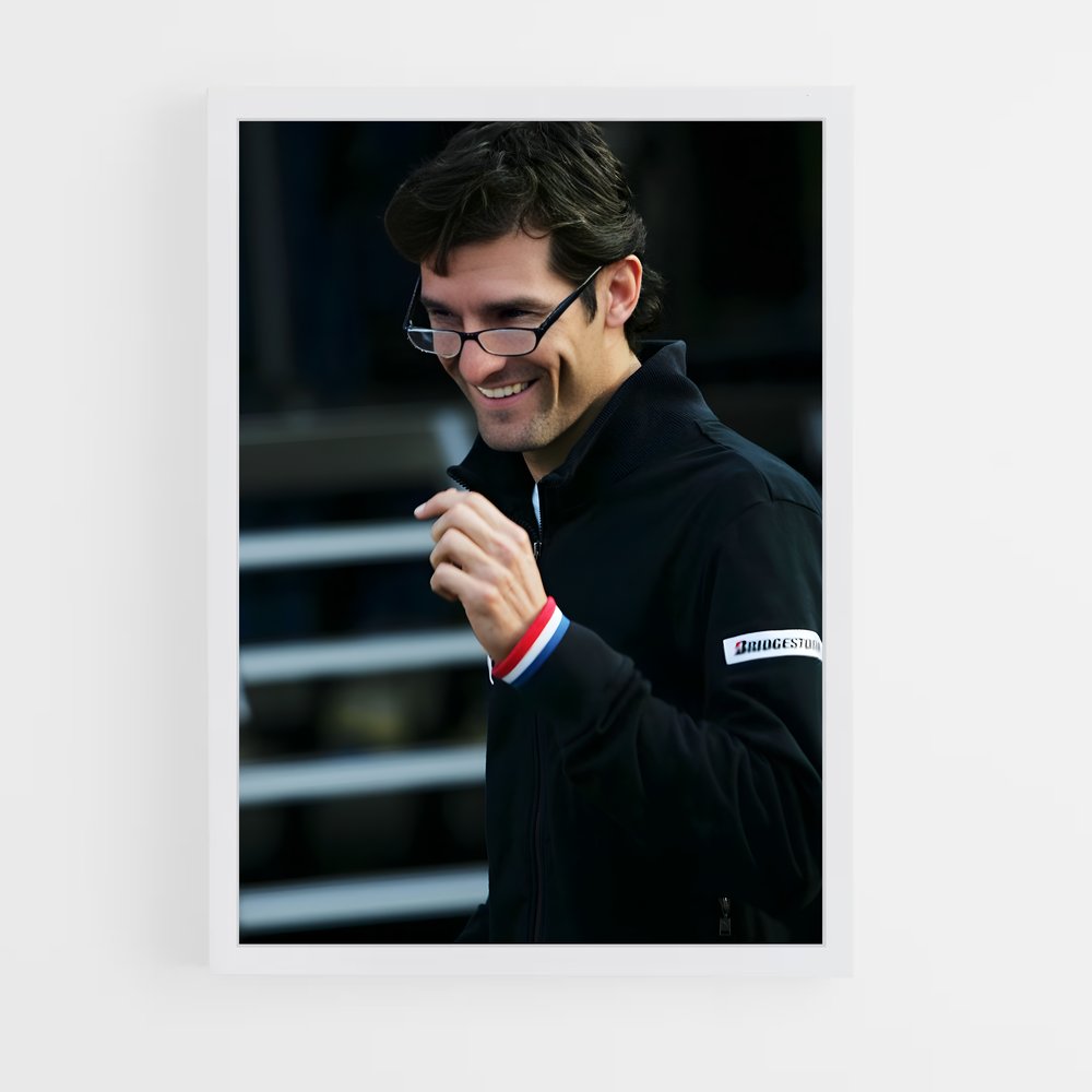 ap-mark webber-1 cadre Blanc