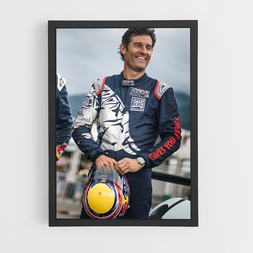 ap-mark webber-10 cadre Noir