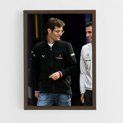 ap-mark webber-8 cadre Bois foncé