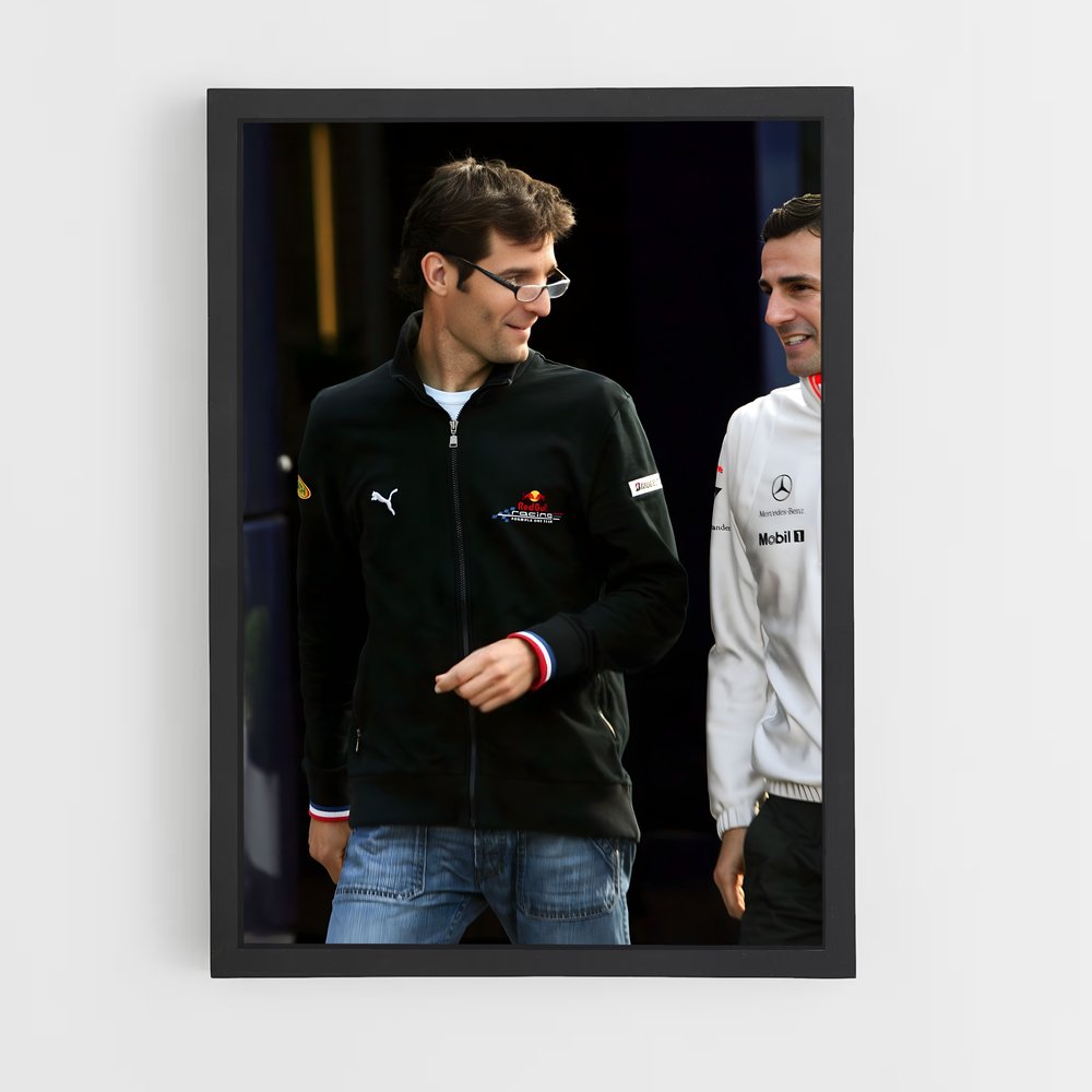 ap-mark webber-8 cadre Noir